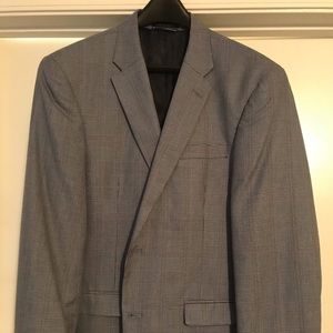 Tommy Hilfiger blazer. Light blue, glen plaid. 40R